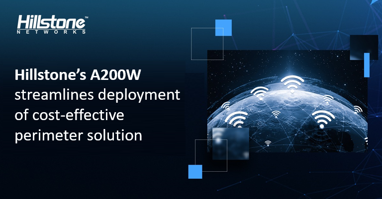 A200W streamlines deployment of cost-effective perimeter solution